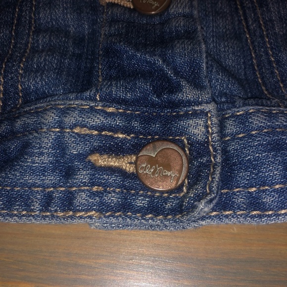 Lot 2 Old Navy Jean Jacket Denim Medium Wash 4T Girls & Jean Jeggings - Picture 5 of 10